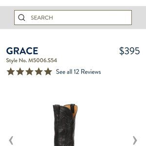 Lucchese NEVER BEEN WORN Boots - Style "Grace"